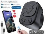 TikTok Scrolling Ring Remote Bluetooth Page Turner - Universal