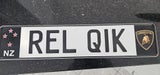 Personalised Plate REL QIK