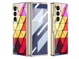 Slim Tempered Glass Case Cover for Samsung Galaxy Z Fold 7 with Screen Protector