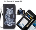Realme GT Master 5G case 3 card leather wallet case printed ID