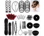 27Pcs Hair Styling Set, Hair Design Styling Tools, DIY Accessories Hair Model