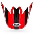 BELL S / P - MX-9 MIPS PEAK DASH RED / BLK