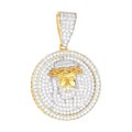 Premium Bling - 925 Sterling Silver Jesus Mini