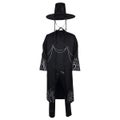 Mens Boys Kpops Jinu Costume Black Sajaboy Jinu Cosplay Costumes Coat Shirt Pant