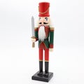 30cm 12" Christmas Wooden Nutcracker Soldier Puppet Guard Statue Xmas Ornament
