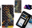 Galaxy A50 Case Leather Wallet Case 3D Pattern Printed