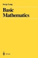 Basic Mathematics by Serge Lang - Paperback