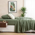 Jersey Sheet Set Organic Cotton Olive
