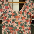 REVIVAL (Dangerfield) Pink Flamingos Dress - Size 10