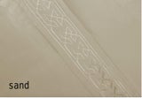 LIVEINSTYLE 4p embroidered sheet set king SAND