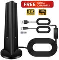 AN-2017 Digital HDTV Antenna, 4K Free VHF UHF DVB T2 TV, 10'Cable