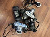 Camera x 3 variety of cameras