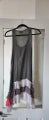 Sz16 'Apricot design label' khaki green multi-layered sleeveless longline top
