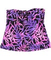 Island Escape Womens Leafy Halter Swim Top