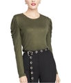 Rachel Roy Womens Gemima Pullover Blouse