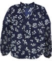 Ralph Lauren Womens Floral Pullover Blouse