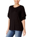 Jamie &amp; Layla Womens Ruffled Sleeve Basic T-Shirt, NWT