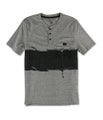 Marc Ecko Mens Tattered Colorblock Henley Shirt, NWT