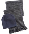Club Room Mens Hat Scarf, NWT