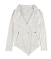 bar III Womens Draped Cardigan Sweater