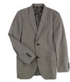 Perry Ellis Mens End On End Two Button Blazer Jacket