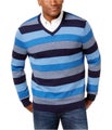 Club Room Mens Striped Knit Sweater