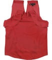 Max Studio London Womens Ruffle Knit Blouse