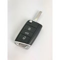 For VW / Golf mk7 / Tiguan / polo Remote Flip Key Blank Replacement Shell Case