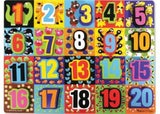 Melissa & Doug - Jumbo Numbers Chunky Puzzle - 20pc