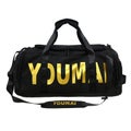 NNEOBA Waterproof Dry-Wet Separation Backpack Duffel Black