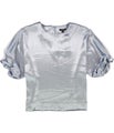 Alfani Womens Puff-Sleeve Pullover Blouse