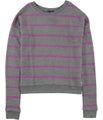 Aeropostale Womens Striped Pullover Sweatshirt