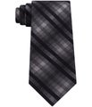 Kenneth Cole Mens Grid Self-tied Necktie