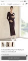 Angel maternity knit dress in chocolate brown