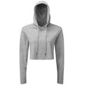 TriDri Womens/Ladies Heather Cropped Long-Sleeved