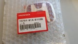 75701-S1A-E11ZB Red Honda badge emblem 80mm*65mm