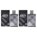 Burberry Burberry Brit - Pack of 2 For Men 3.3 oz EDT Spray
