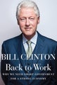 Back to Work by Bill Clinton - Hardcover