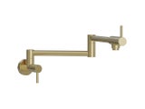 Buddy Wall Mount Pot Filler Brushed Brass PVD *Run Out Model* Was $1599