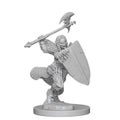 Pathfinder Deep Cuts: Unpainted Miniatures - Half-Orc Female Barbarian