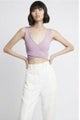 AJE / 'mia' wrap top in navy / L