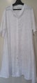 ITALIAN dress, white, s. 16, COTTON