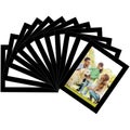 12 Pack Magnetic Picture Frames For Refrigerator 2.5X3.5 With Black Border,fo