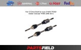 PAIR x CV Drive Shaft For Toyota Corolla AE Series (LH+RH) 1983-2001 AE101 AE102