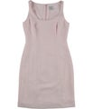 Tahari Womens Solid Sheath Dress