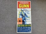 Gunn 1967 Daybill Movie Poster Used in NZ