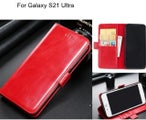 Galaxy S21 Ultra case executive leather wallet case