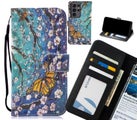 Galaxy S21 Ultra Case Leather Wallet Case 3D Pattern Printed