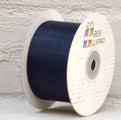 Organza Ribbon - 50mm x 50mtrs NAVY