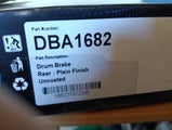 2x DBA1682 Brake Drum - Rear